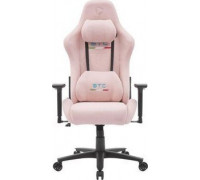 Arozzi Onex Short Pile Linen; Metal; Nylon base | Gaming Chairs | ONEX STC | Pink