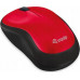 Equip Equip Optische Maus kabellos USB Comfort         R+L rot