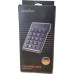 Perixx PERIPAD-202 H, USB number pad with 2-port hub, black