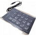Perixx PERIPAD-202 H, USB number pad with 2-port hub, black