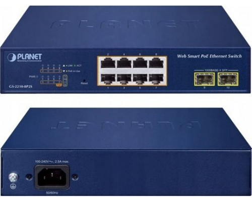 Switch Planet GS-2210-8P2S