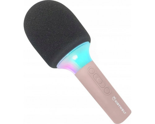 Kidywolf Kidywolf Microphone Bluetooth with Light pink