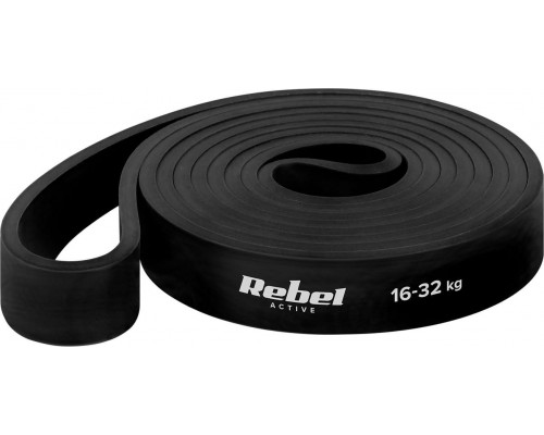 Rebel Sporta gumijasija - Power Band PL-3, melna 16-32 kg  REBEL ACTIVE