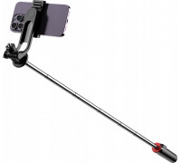 Selfie nūjiņa Hurtel Selfie nūjiņa WC1Y3S teleskopisks tripods 1.3m ar turētāju telefonam - black