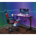 Signal Gaming galds gamingowe LED B-216 czarny