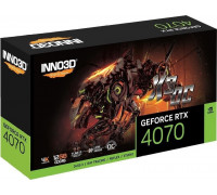 * Inno3D INNO3D GeForce RTX 4070 X3 OC, 12288 MB GDDR6