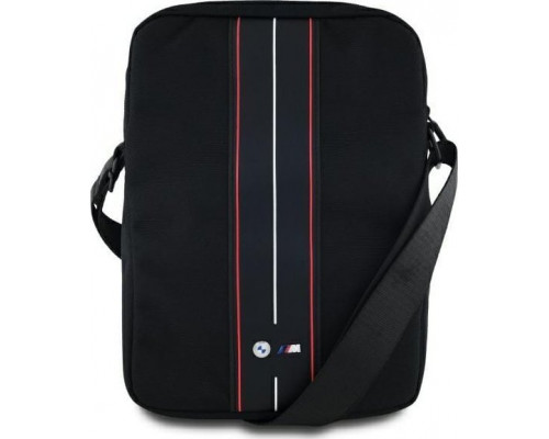 BMW BMW BMTB10COMPVSKR Tablet Bag 10" Black Nylon Red Stripe