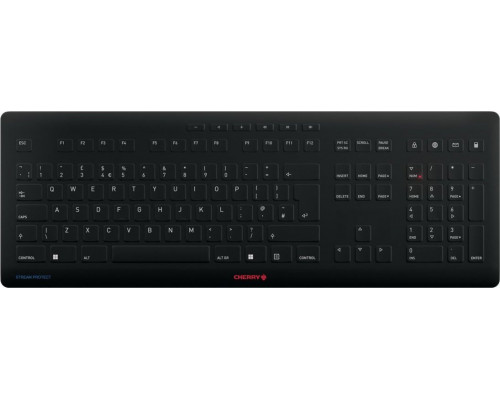 Cherry JK-8552GB-2 klawiatura Uniwersalne RF Wireless QWERTY British English Czarny