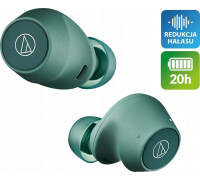 Audio-Technica Audio-Technica ATH-CKS30TW+, headphones (green, Bluetooth, USB-C, IPX55)