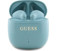 Guess Guess Bluetooth headphones GUTWSJ14ESGQ TWS + docking station turquoise/turquoise Printed Classic Logo