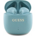 Guess Guess Bluetooth headphones GUTWSJ14ESGQ TWS + docking station turquoise/turquoise Printed Classic Logo