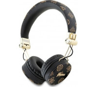 Guess Guess Bluetooth ENC GUBH70EPOSMK on-ear headphones black/black Peony Script Round Shape