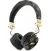 Guess Guess Bluetooth ENC GUBH70EPOSMK on-ear headphones black/black Peony Script Round Shape