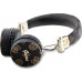 Guess Guess Bluetooth ENC GUBH70EPOSMK on-ear headphones black/black Peony Script Round Shape