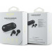 Guess Guess Bluetooth headphones GUTWSC2MCDSK TWS + docking station black/black Elongated Metalic Printed Logo