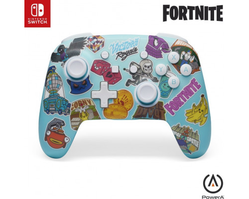 Pad PowerA PowerA SWITCH Pad bezwire Enhanced Fortnite Sticker Mania