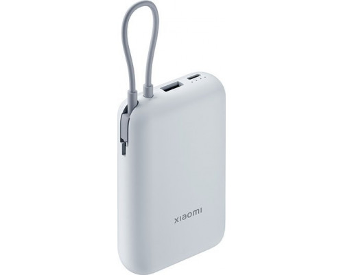 Xiaomi 10000mAh (Zintegrowany kabel) (Ice Blue)