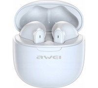 Awei AWEI Bluetooth 5.3 T68 ENC TWS headphones + docking station white