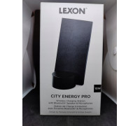 Lexon Lexon City Energy Pro 10W inductive charger with bluetooth speaker black/black LD145N