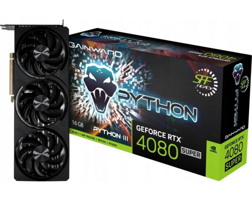 *RTX4080 Gainward RTX 4080 Super 16GB Gainward Python III OC GDDR6X 3Fan