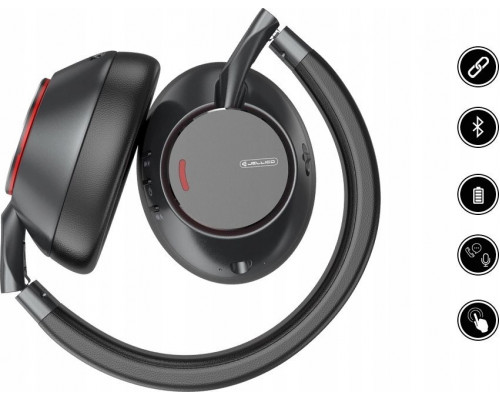 Jellico JELLICO wireless nauszne HD3 Black