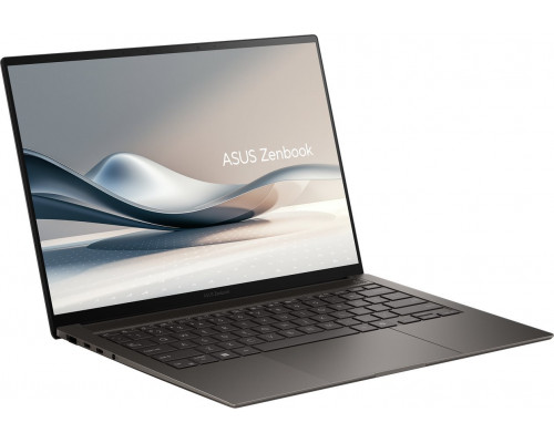 Laptop Asus Asus Zenbook S 14 | Zumaia Gray | 14 " | OLED | 2880 x 1800 pixels | 120 Hz | Glossy | Intel LNL Core Ultra | 7 32GB | 32 GB | LPDDR5X | Intel Arc Graphics | Windows 11 Home | Wi-Fi 7 (802.11be) (Tri-band) 2x2 | Bluetooth version 5.4 | Ke