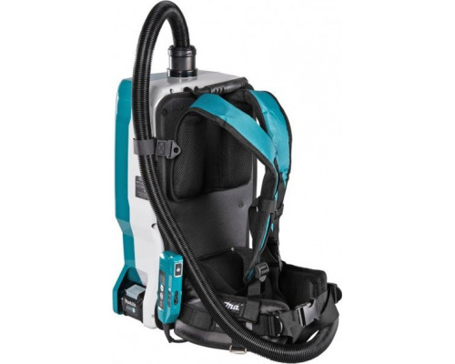 Makita Makita cordless backpack vacuum cleaner VC012GZ01, canister vacuum cleaner (blue, without battery and charger)