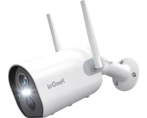 Bezprzewodowa kamera zewnętrzna WiFi ieGeek ZS-GX2S biała 5200mAh