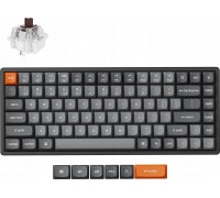 Keychron K2 Max QMK Wireless Mechanical Keyboard Fully Assembled (Hot-Swappable) / RGB Backlight Aluminum Frame / Keychron Super Brown