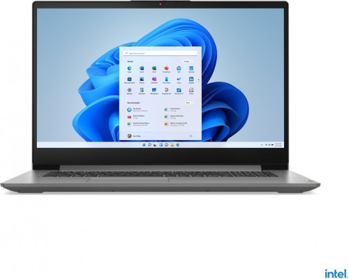 Lenovo IdeaPad 3 17IAU7 | Arctic Grey | 17.3 " | TN | HD+ | 1600 x 900 pixels | Anti-glare | Intel Pentium Gold | 8505 | 4 GB | Soldered DDR4 | Solid-state drive capacity 128 GB | Intel UHD Graphics | Windows 11 Home | 802.11ax | Bluetooth version 5.