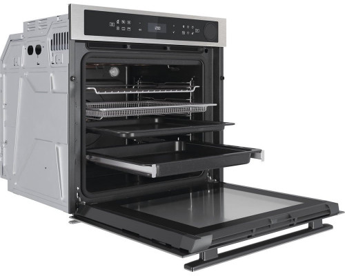 Whirlpool Oven AKZ9S 8271 IX 73 L Electric Hydrolytic/Pyrolysis Electronic Steam function Height 59.5 cm Width 59.5 cm Black