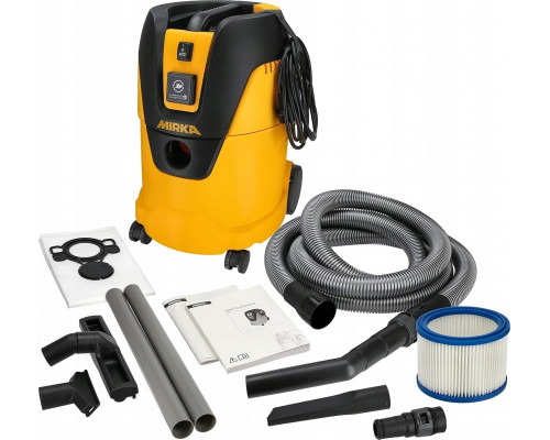 Zestaw Mirka na mokro sucho 25l 1000W dysze nowy