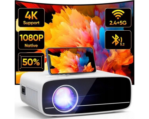 Book on Demand Ltd. AKATUO XR21 4K 15000l 1080p 5G WiFi Bluetooth zoom kina domowego