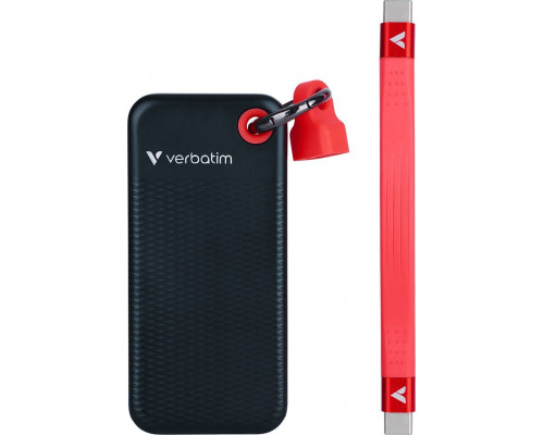 SSD Verbatim Pocket 2TB Black-red (32196)