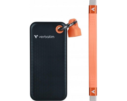 SSD Verbatim Pocket 2TB Black-orange (32197)