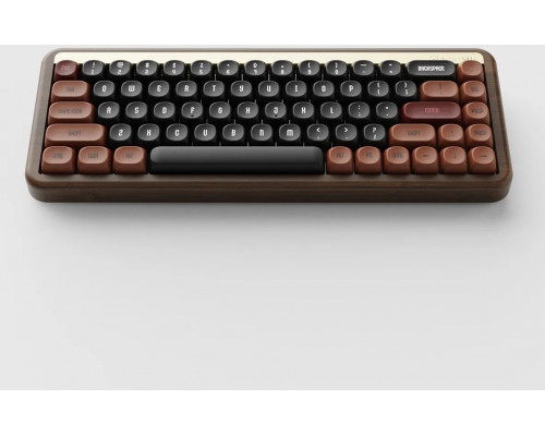 Akko MU01 Autumn Gaming Tastatur, TTC Demon Switches - Wallnuss Gehäuse