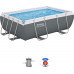 Swimming pool rack Power Steel 282x196x84 9x6FT BESTWAY 4w1 + Pump Filtr