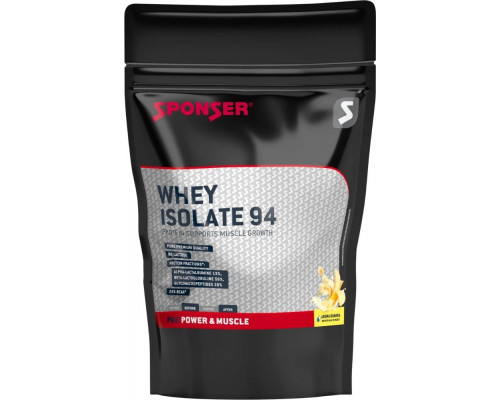 SPONSER WHEY ISOLATE 94 Banānu 1500g maisiņš (NEW)