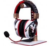 Lexip Lexip Assassins Creed Shadows Zestaw słuchawkowy Przewodowy i Bezprzewodowy Opaska na głowę Gaming Bluetooth Czarny, Złoto, Czerwony, Biały