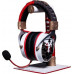 Lexip Lexip Assassins Creed Shadows Zestaw słuchawkowy Przewodowy i Bezprzewodowy Opaska na głowę Gaming Bluetooth Czarny, Złoto, Czerwony, Biały