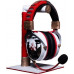Lexip Lexip Assassins Creed Shadows Zestaw słuchawkowy Przewodowy i Bezprzewodowy Opaska na głowę Gaming Bluetooth Czarny, Złoto, Czerwony, Biały