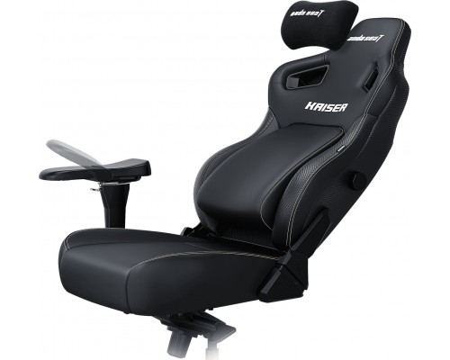 Gaming Kaiser 4 L Anda Seat skórzany black