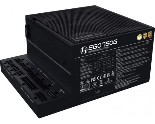 Lian Li EDGE EG750 80 PLUS Gold Netzteil, PCIe 5.1, ATX 3.1 - 750 Watt, schwarz