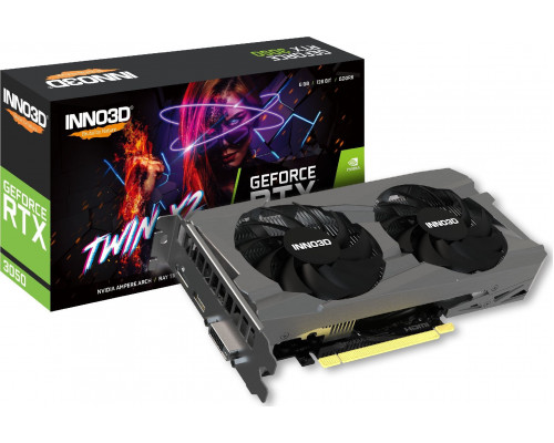 INNO3D GeForce RTX 3050 Twin X2 V2 Special, 6144 MB GDDR6