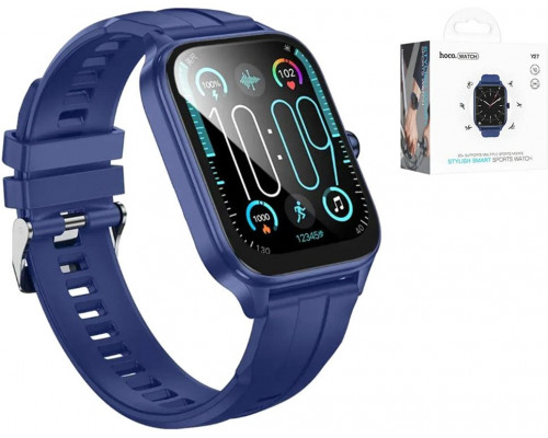 HOCO smartwatch z funkcją rozmowy Y27 Blue