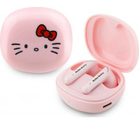 TWS Hello Kitty O Glossy Finish Pink Headphones