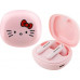 TWS Hello Kitty O Glossy Finish Pink Headphones