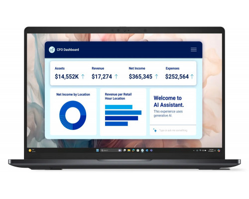 Laptop Dell Pro 14 Premium PA14250 Ultra 7 266V / 16 GB / 512 GB / W11 Pro (BTO205_PA14250_EMEA)