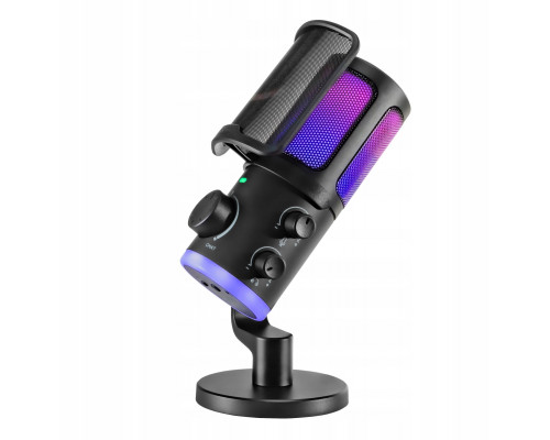 pojemnościowy studyjny FIFINE AM6 z TŁUMIENIEM SZUMÓW RGB