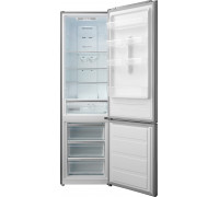 Midea Refrigerator | MDRB424FGE02I | Energy efficiency class E | Free standing | Combi | Height 188 cm | No Frost system | Fridge net capacity 224 L | Freezer net capacity 86 L | 42 dB | Grey